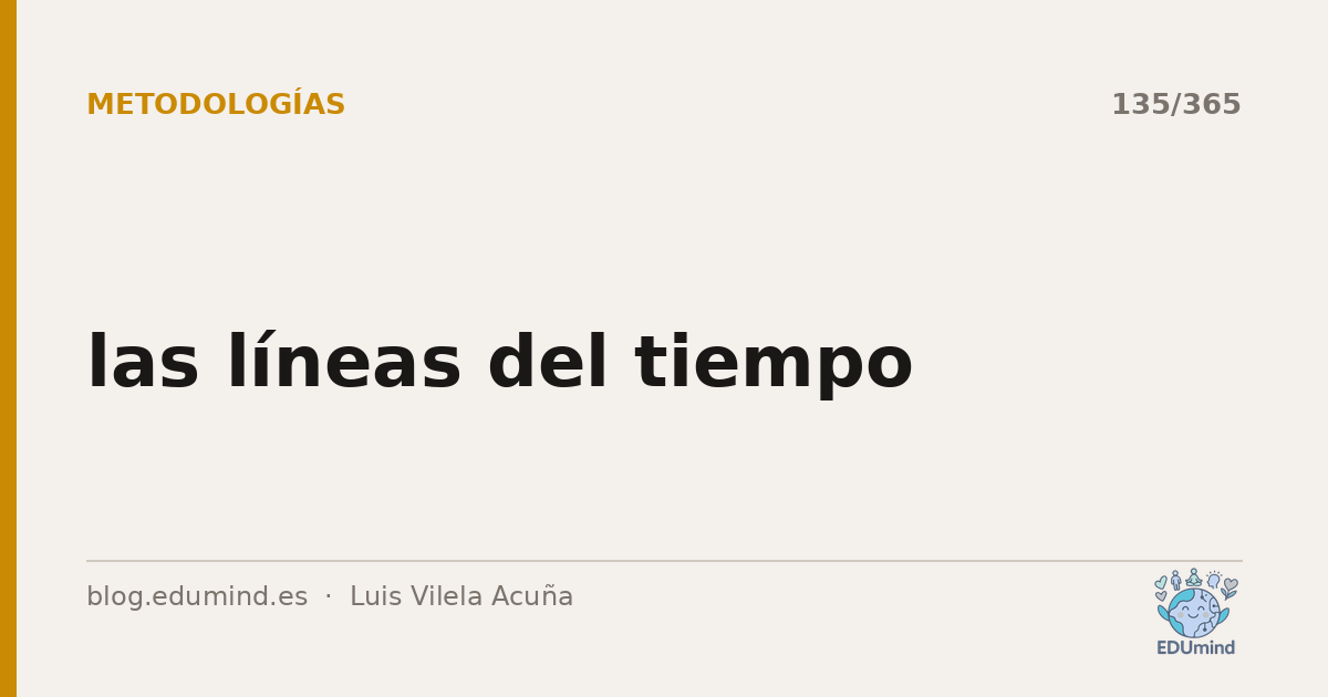 las líneas del tiempo