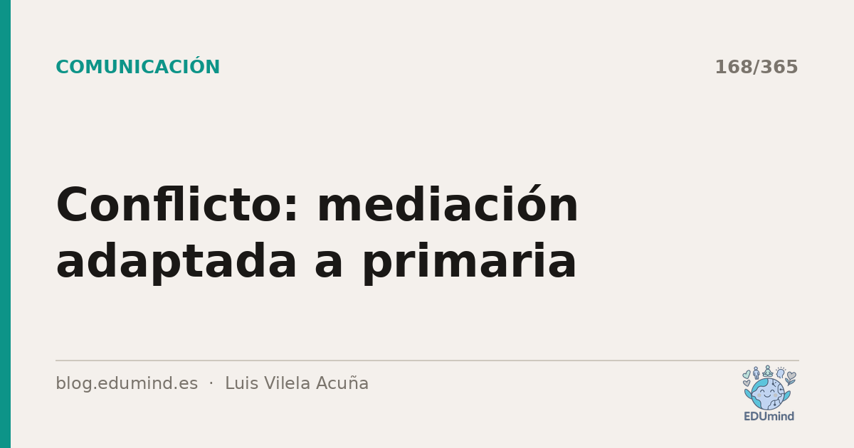Conflicto: mediación adaptada a primaria