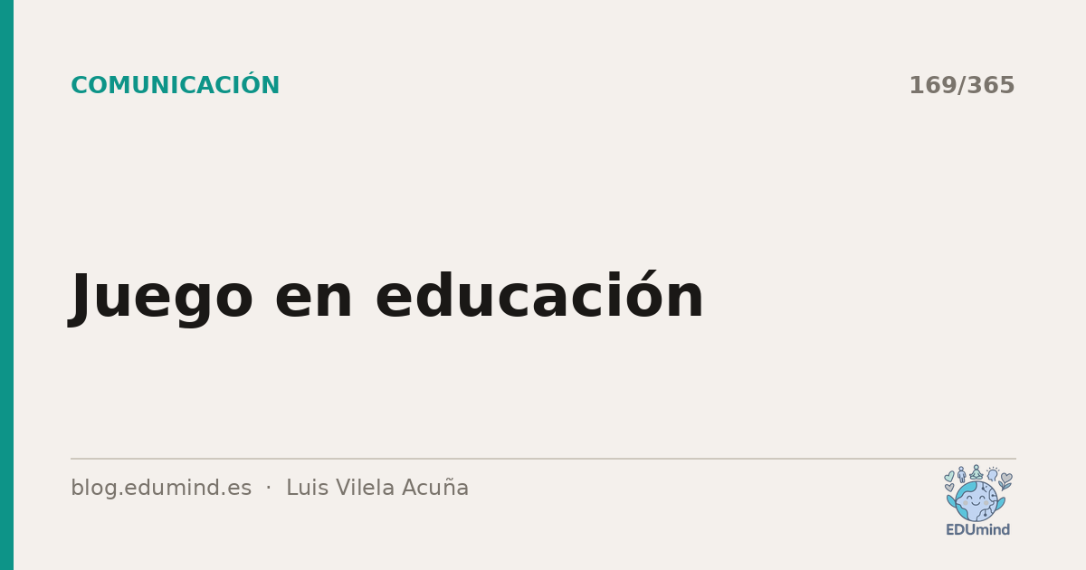 Juego en educación
