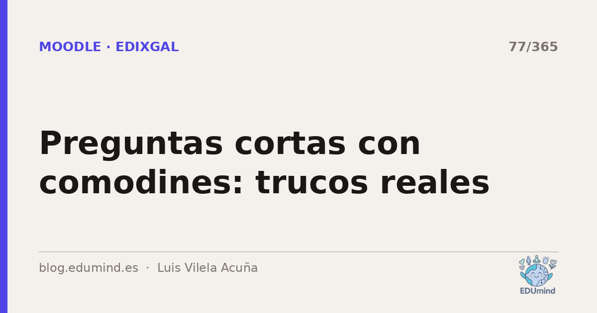 Preguntas cortas con comodines: trucos reales