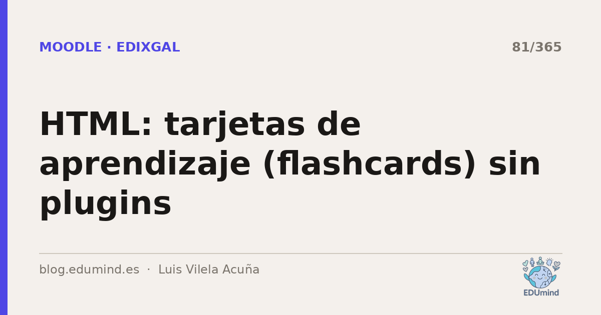HTML: tarjetas de aprendizaje (flashcards) sin plugins