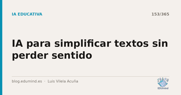 IA para simplificar textos sin perder sentido