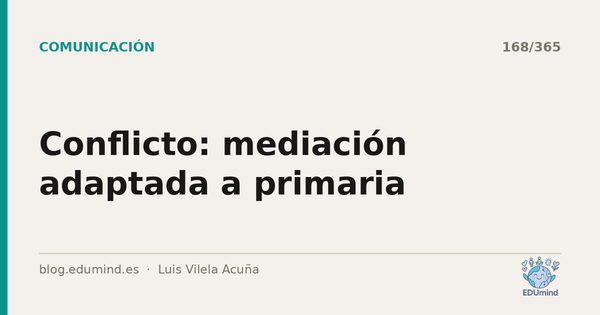Conflicto: mediación adaptada a primaria
