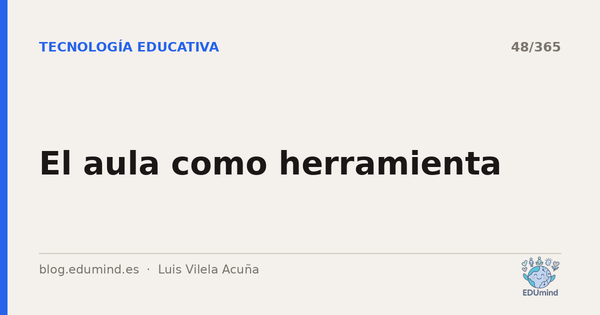 El aula como herramienta