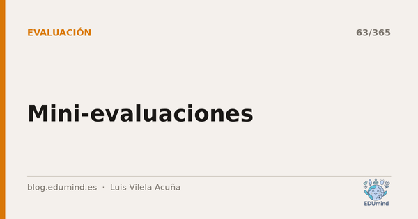 Mini-evaluaciones