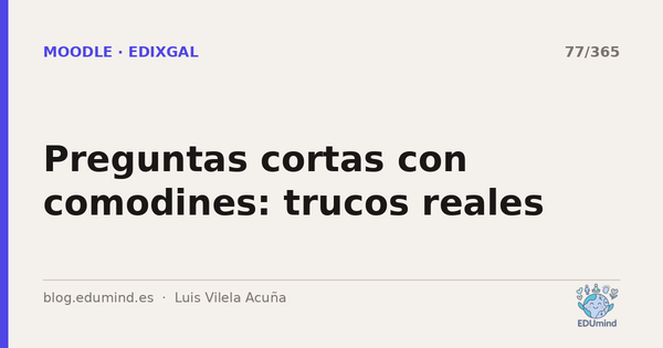 Preguntas cortas con comodines: trucos reales