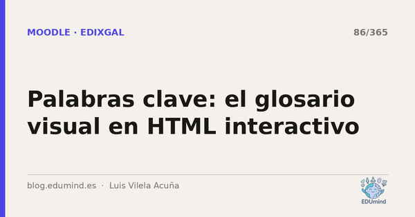 Palabras clave: el glosario visual en HTML interactivo